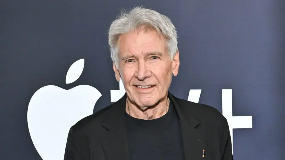Harrison Ford arrives for Apple TV+’s ‘Shrinking’ FYC on May 18^ 2025 in Hollywood^ CA