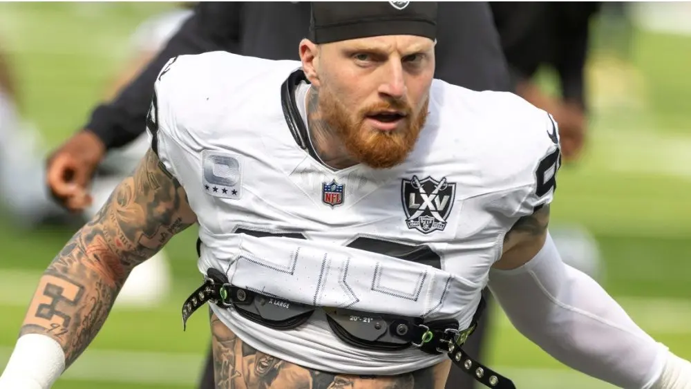 Pass rusher Maxx Crosby reaffirms commitment to Las Vegas Raiders after Ravens trade fallout