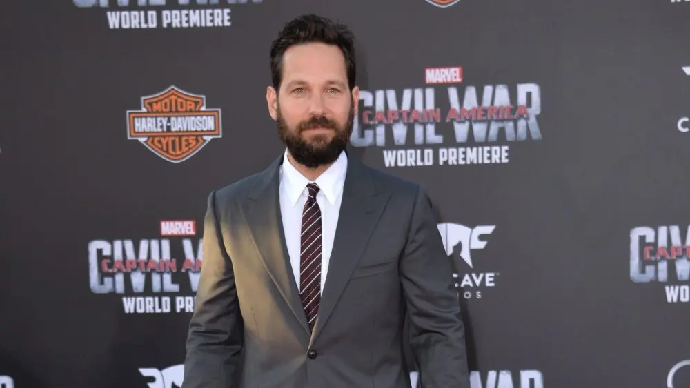 Paul Rudd at the world premiere of "Captain America: Civil War" at the Dolby Theatre^ Hollywood. LOS ANGELES^ CA. April 12^ 2016