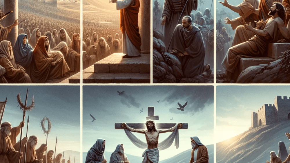 The easter story in vignettes