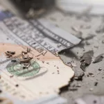 remains-of-burnt-one-hundred-dollar-bills-reduced-to-ashes-symbo