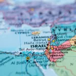 gqeberha-south-africa-october-2023-close-up-shot-of-israel-on-w