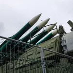 missile-launch-rocket-launcher-behind-fencing-at-a-2023-11-27-05-11-00-utc