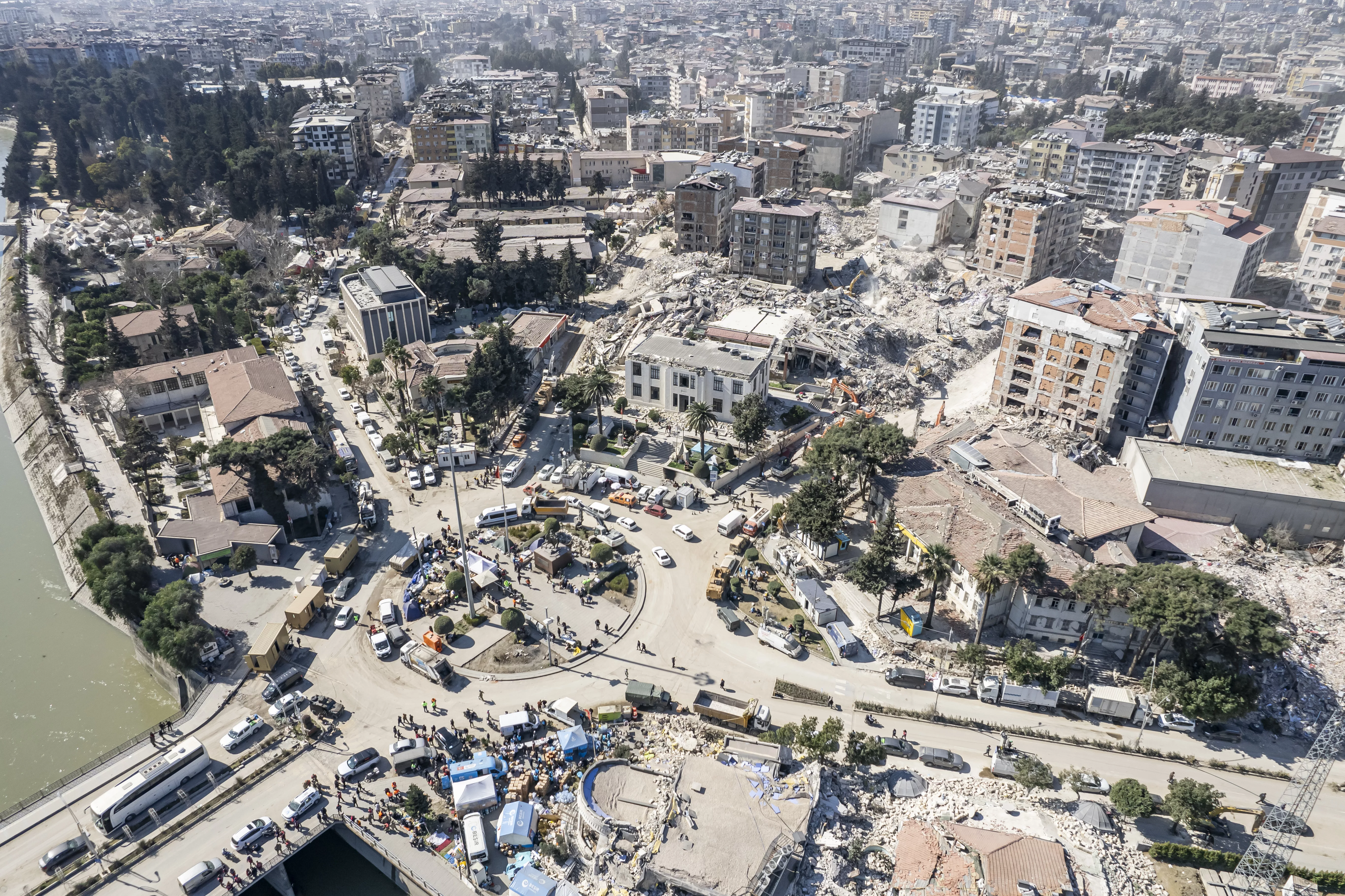 turkey-earthquake-aerial-view-aerial-view-of-collapsed-buildings-in-hatay