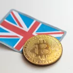 bitcoin-token-on-flag-of-the-united-kingdom