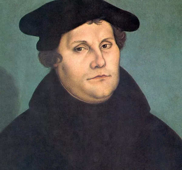 Lucas Cranach the Elder, Public domain, via Wikimedia Commons. / https://upload.wikimedia.org/wikipedia/commons/b/b7/Martin_Luther_by_Cranach-restoration.jpg
