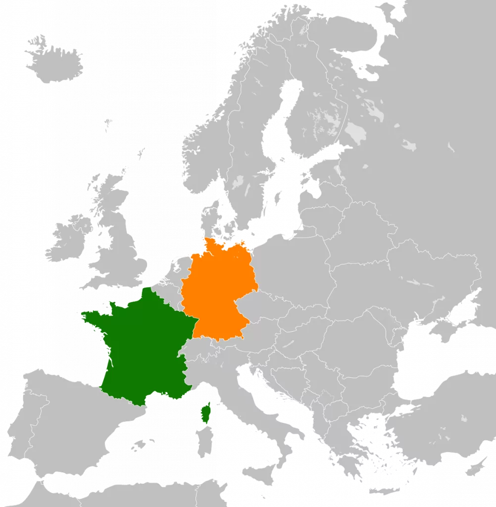 User:maix, User:Tintazul, User:Revolus et al as original authors of the blank map(s), CC BY-SA 2.5 , via Wikimedia Commons