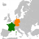 User:maix, User:Tintazul, User:Revolus et al as original authors of the blank map(s), CC BY-SA 2.5 , via Wikimedia Commons