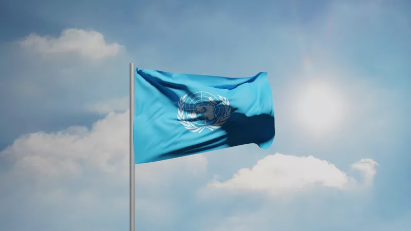 https://creativecommons.org/licenses/by-sa/4.0/deed.en / https://commons.wikimedia.org/wiki/File:CGI_United_Nations_Flag.png
