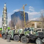 Iranian SCUD missile vehicle and TEL / Fars Media Corporation, CC BY 4.0 , via Wikimedia Commons