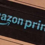 Amazon Prime Logo on Cardboard Box