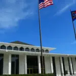 The North Carolina Legislative Building located in Raleigh.