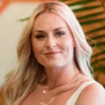 World Cup alpine ski racer Lindsey Vonn speaks at the Women Drive event at Miami International Autodrome on May 1^ 2025.