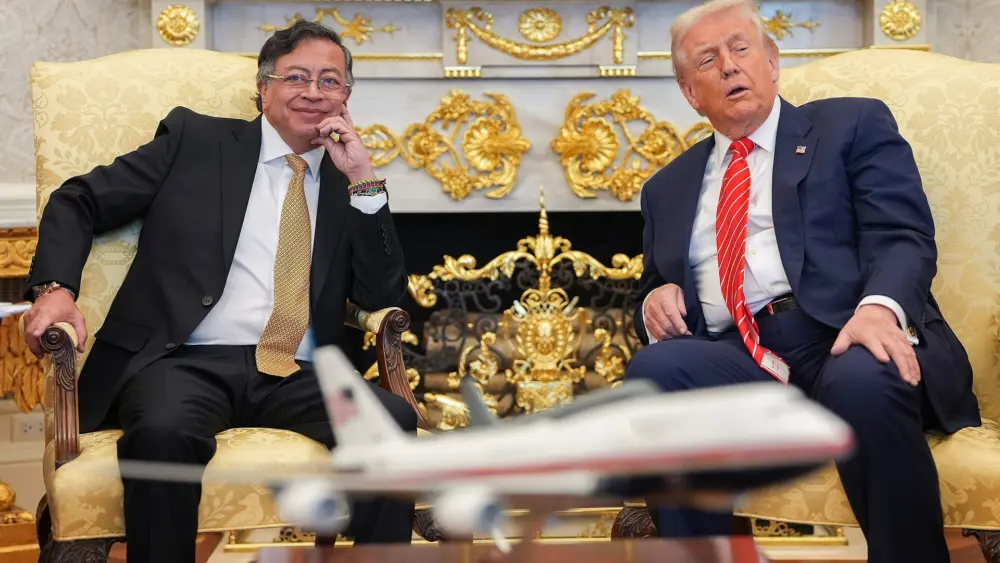 Fotografía oficial de la Presidencia de Colombia, Public domain, via Wikimedia Commons