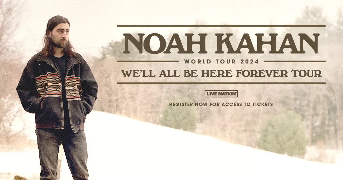 Noah Kahan We’ll All Be Here Forever Tour at The Amphitheatre