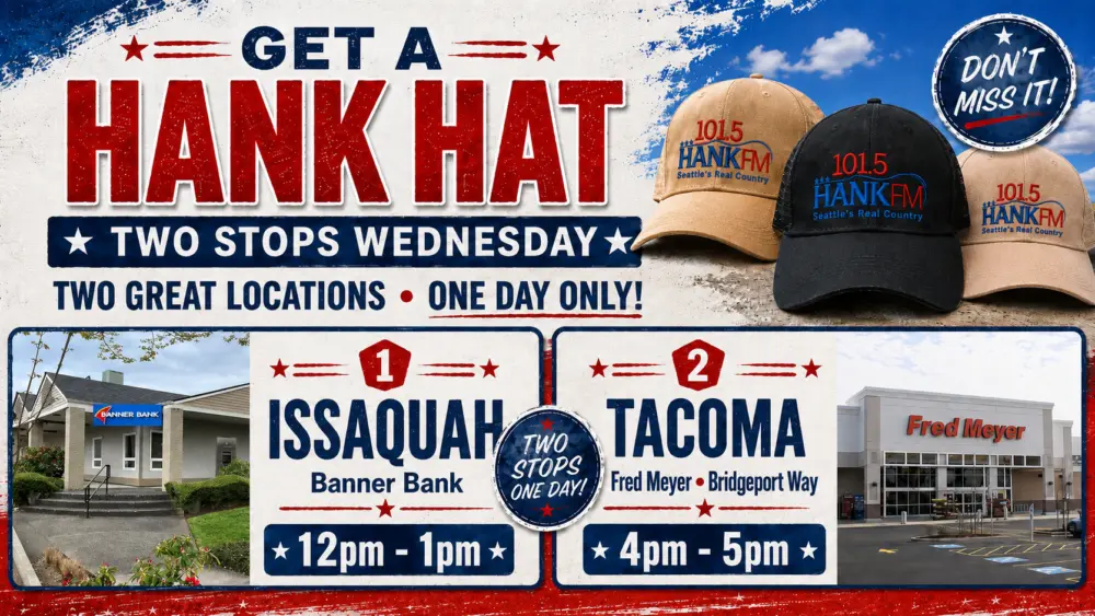 SLIDER - HANK Hat Wednesday 8-12