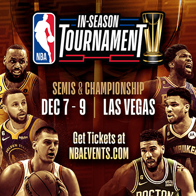NBA In-Season Tournament at T-Mobile on 12/7-12/9 – KOMP 92.3FM