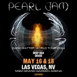 PEARL JAM PROMOTING CONCERT AT MGM GRAND GARDEN