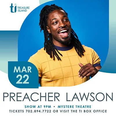 Preacher Lawson flyer to promote show