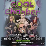 Four people with Coal Chamber logo above