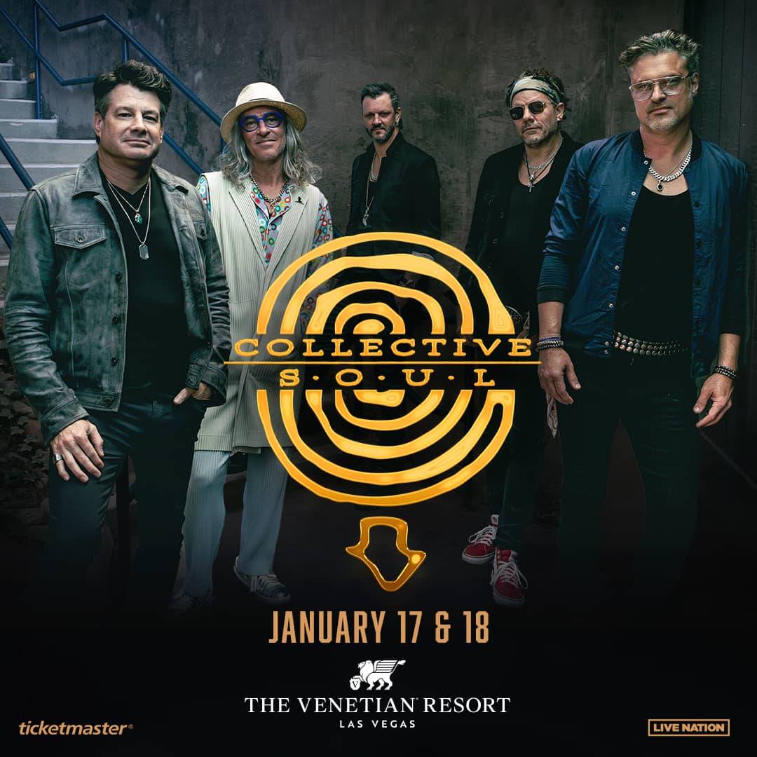 five men with gold text