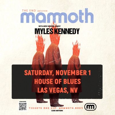 Mammoth concert poster