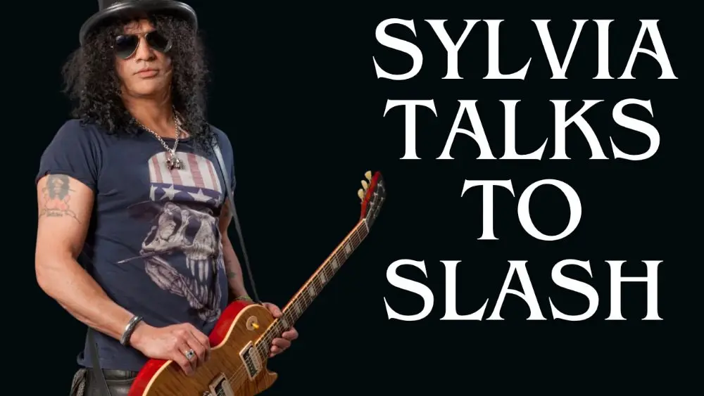 Sylvia talks to slash pictured