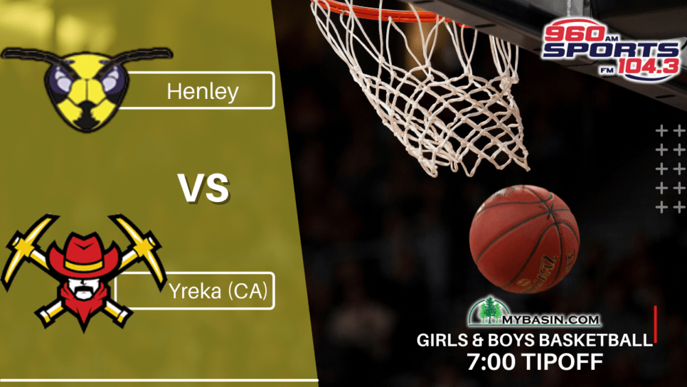 Henley basketball vs Yreka