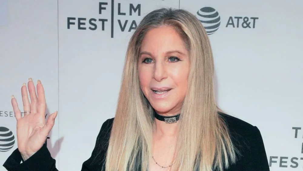 Barbra Streisand at BMCC Tribeca PAC on April 29^ 2017 in New York City.