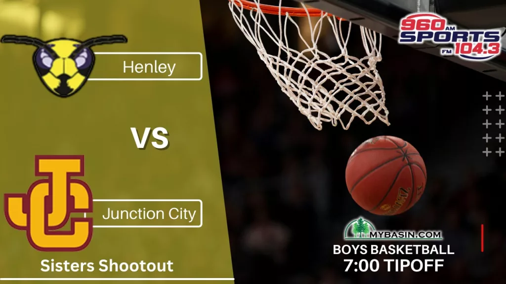 Henley boys basketball vs Junction City