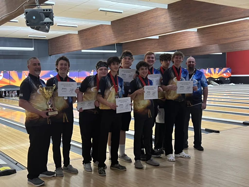 The Henley boys bowling team