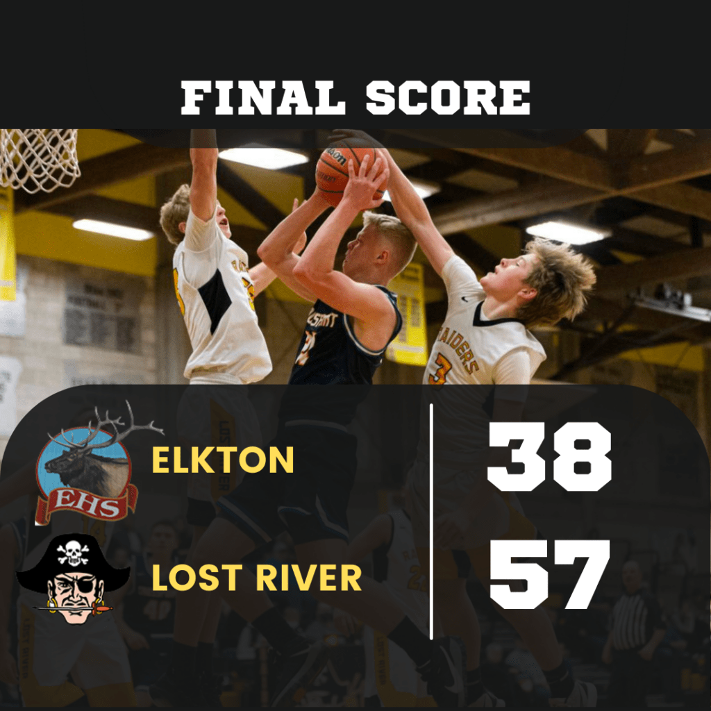 Final score: Lost River 57, Elkton 38