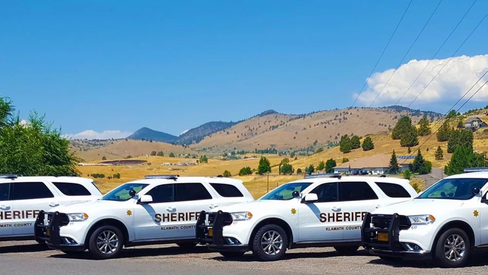 Klamath County Sheriff cars