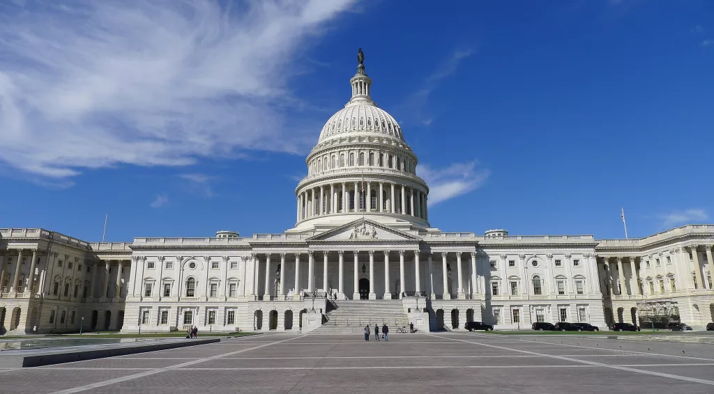 The US Capitol building