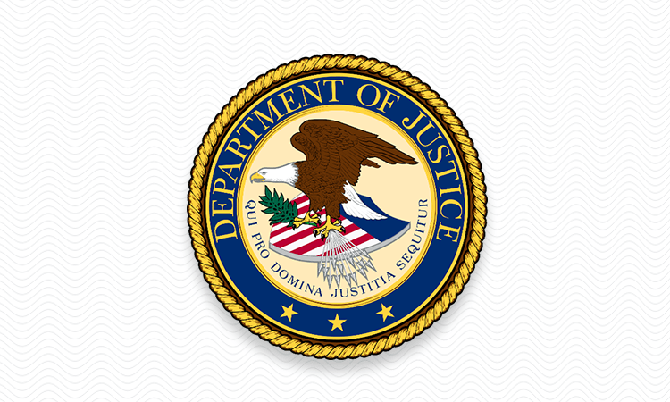The department of justice logo