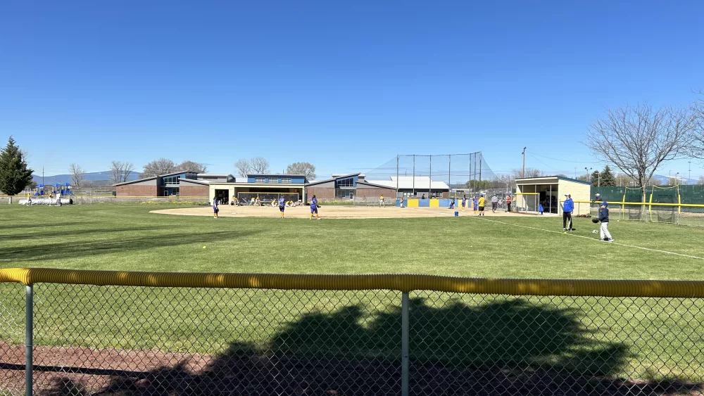 The Henley softball field