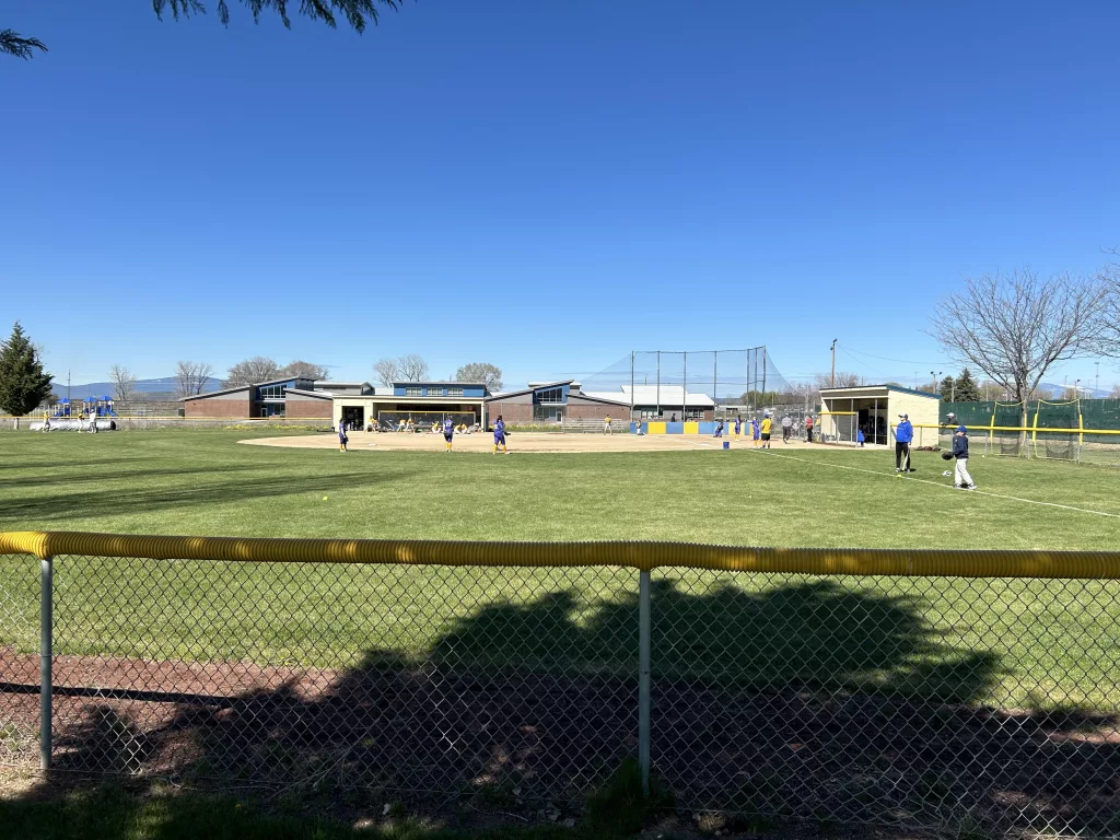 The Henley softball field