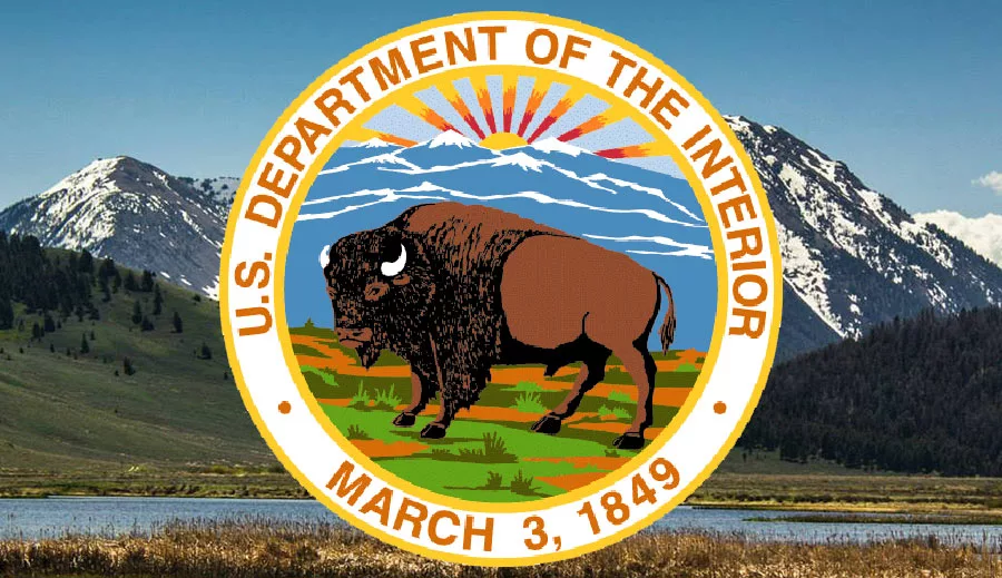The Department of the Interior logo
