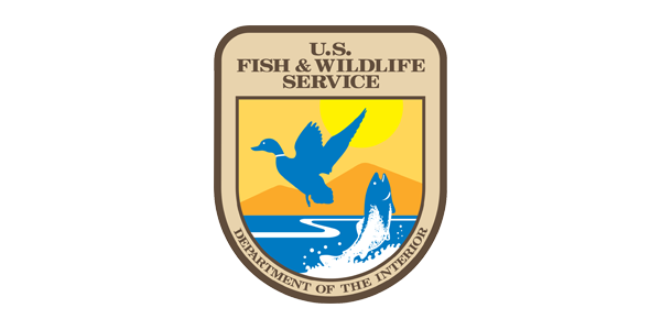 The logo for the US Fish and Wildlife Service
