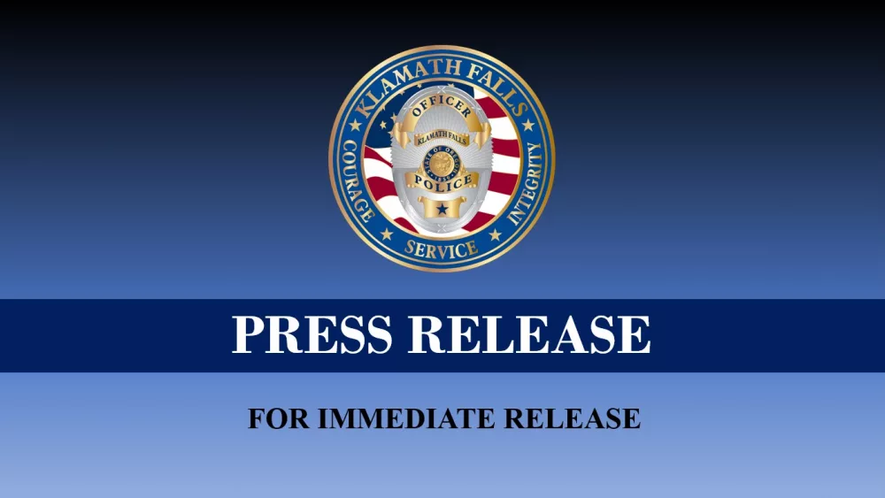 Klamath Falls Police Department Press Release