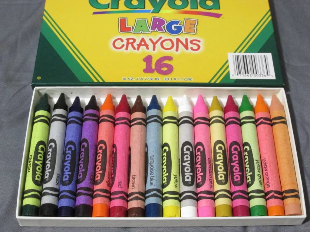 A pack of Crayons