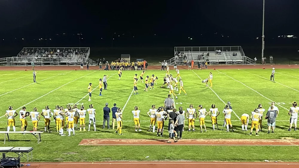 A photo from a Henley football game against Lakeview