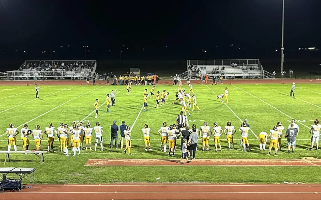 A photo from a Henley football game against Lakeview