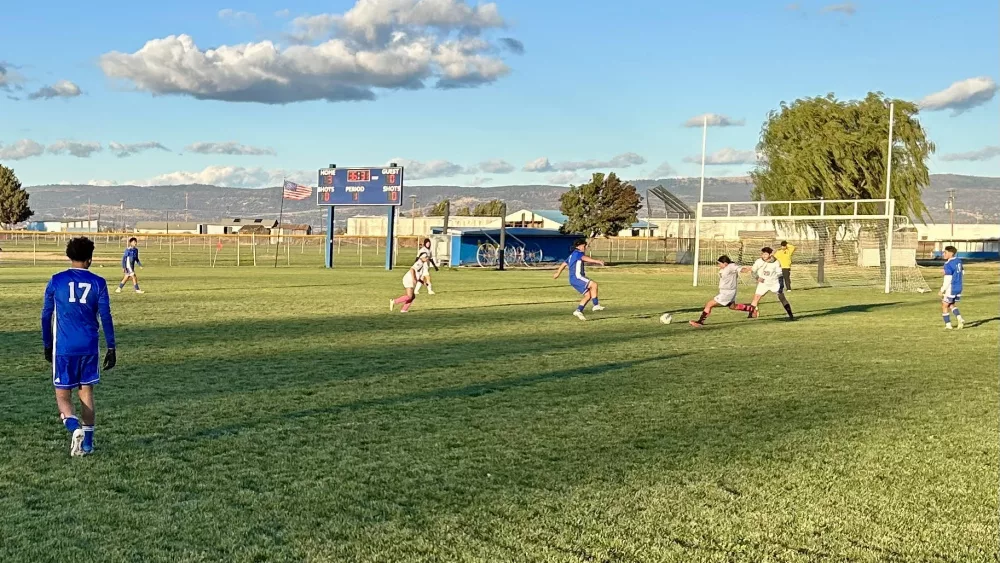 Tulelake vs Butte Valley soccer game