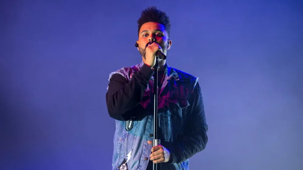 The Weeknd performs in concert at FIB Festival on July 13^ 2017 in Benicassim^ Spain.