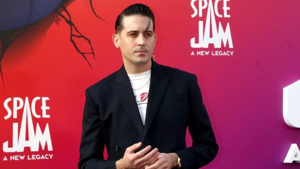 G-Eazy at the Space Jam: A New Legacy Premiere at the Microsoft Theater on July 12^ 2021 in Los Angeles^ CA