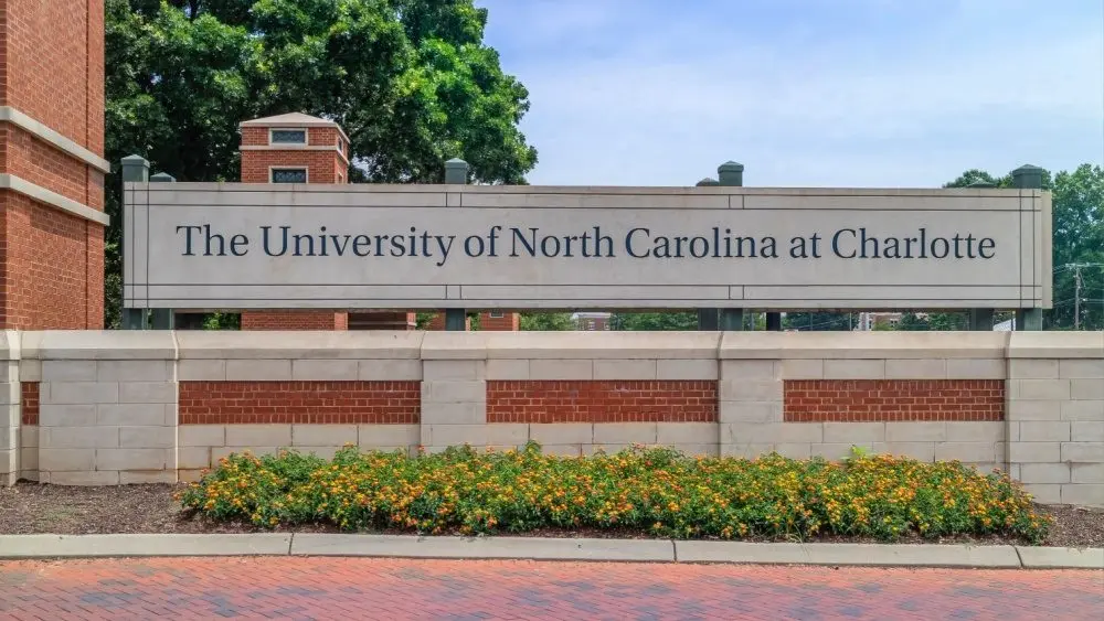 The University of North Carolina at Charlotte^ also known as UNC Charlotte^ is a public research university located in Charlotte^ North Carolina. July 13^ 2018 - Charlotte^ North Carolina^ USA