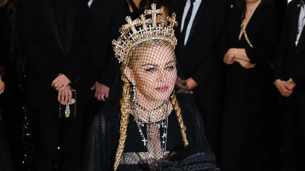 Madonna attends the 2018 Metropolitan Museum of Art Costume Institute Benefit Gala on May 7^ 2018 at the Metropolitan Museum of Art in New York^ New York^ USA
