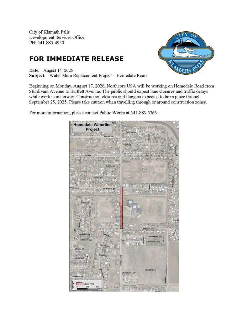 press-release-homedale-watermain