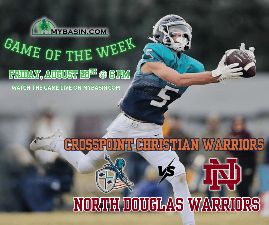 WATCH LIVE: Crosspoint Christian Warriors vs North Douglas